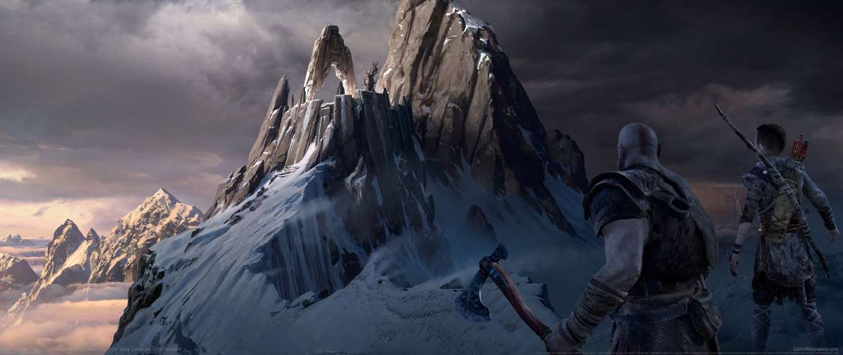 God of War 2017 ultrawide achtergrond 13