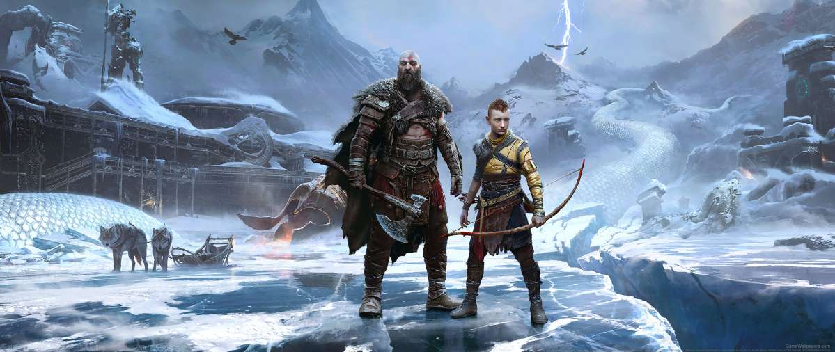 God of War: Ragnarok ultrawide achtergrond 01