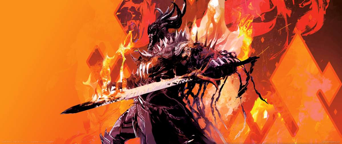Guild Wars 2: Path of Fire ultrawide achtergrond 02