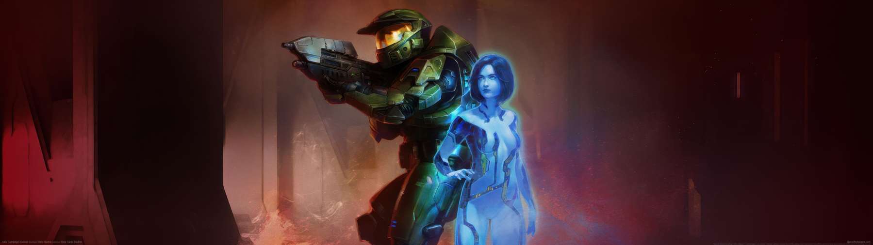Halo: Campaign Evolved superwide achtergrond 02
