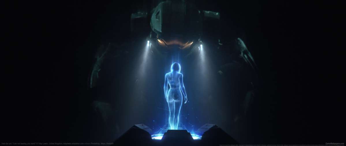 Halo fan art achtergrond