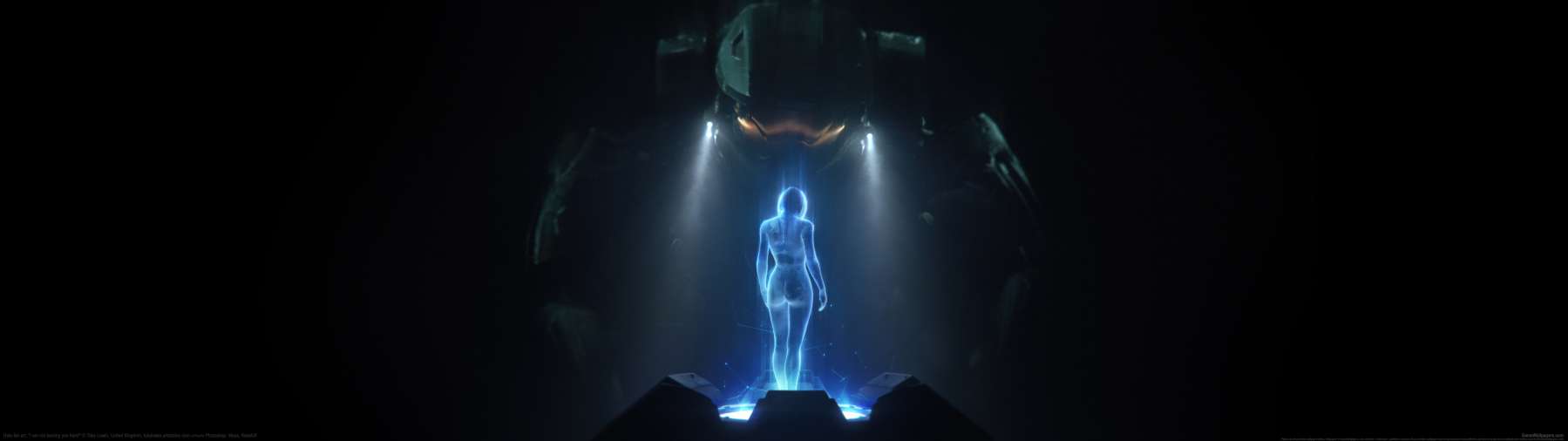 Halo fan art achtergrond