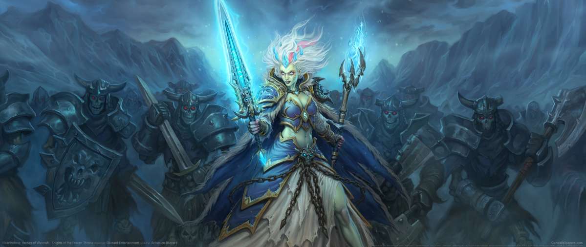 Hearthstone: Heroes of Warcraft - Knights of the Frozen Throne achtergrond