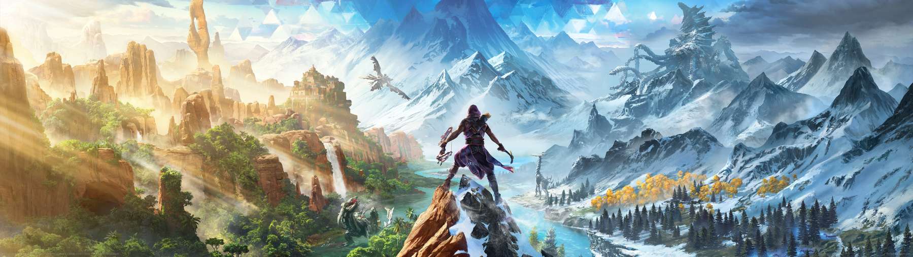 Horizon: Call of the Mountain superwide achtergrond 01