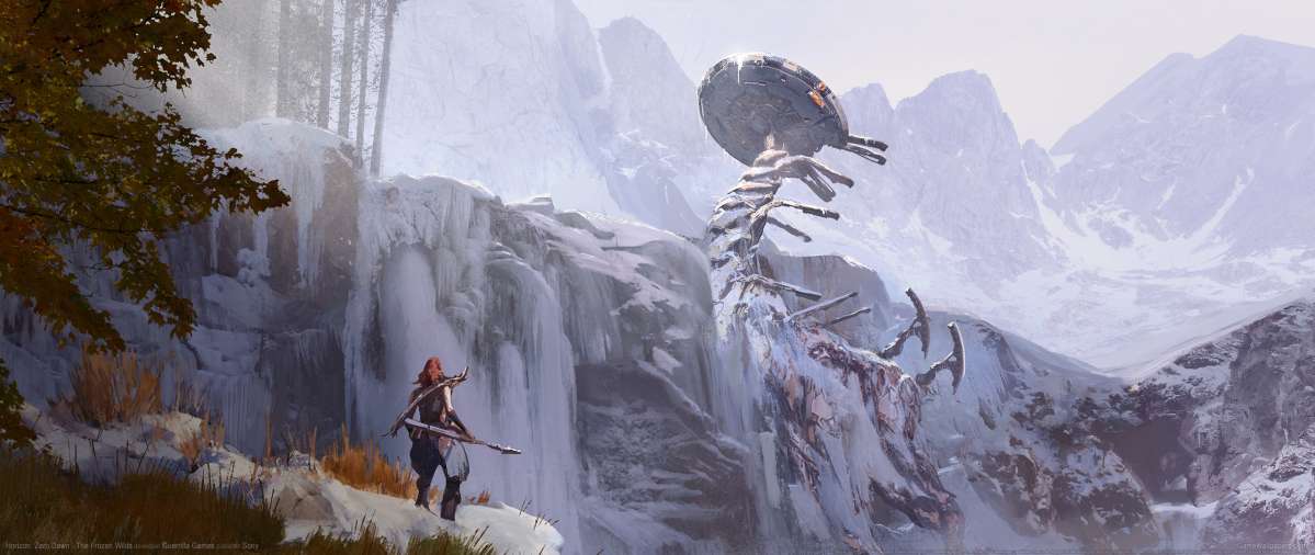 Horizon: Zero Dawn - The Frozen Wilds achtergrond