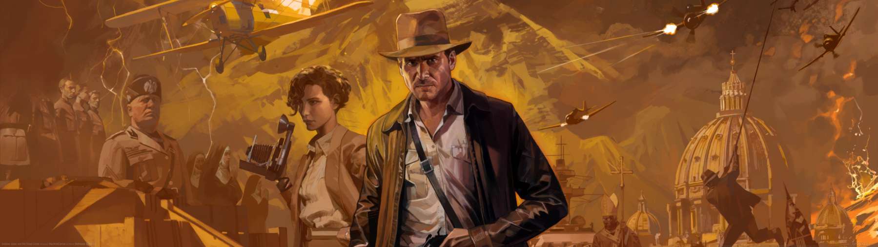 Indiana Jones and the Great Circle achtergrond