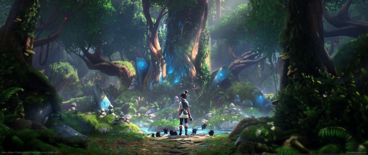 Kena: Bridge of Spirits ultrawide achtergrond 01