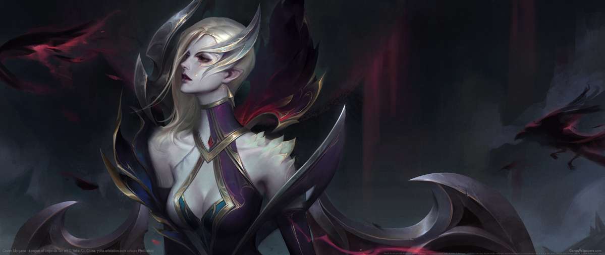 League of Legends fan art achtergrond