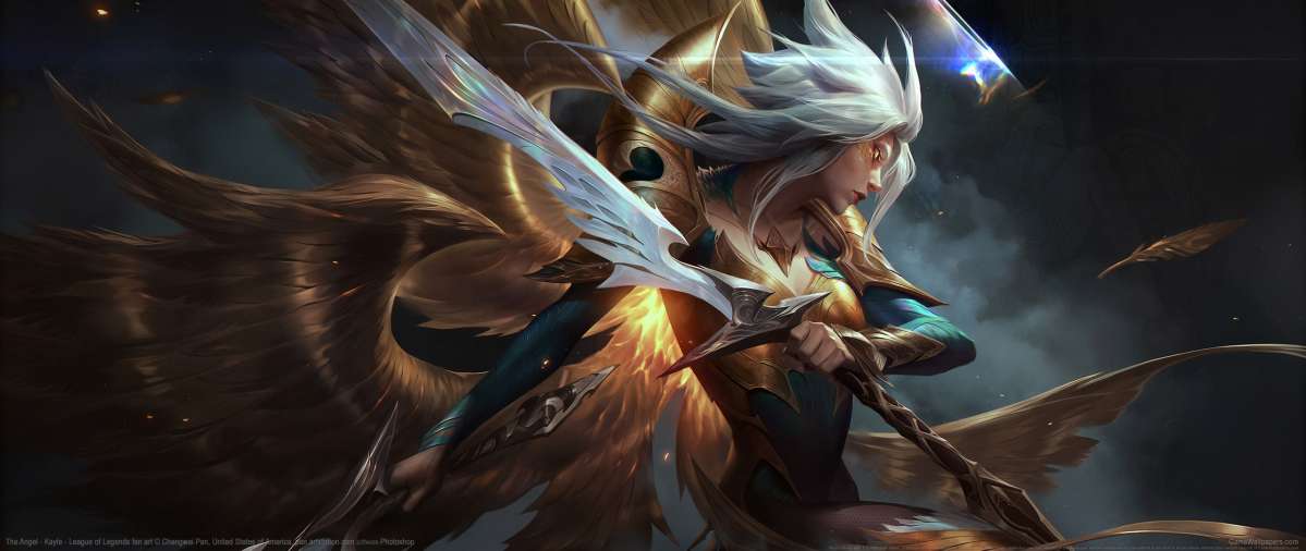 League of Legends fan art ultrawide achtergrond 14