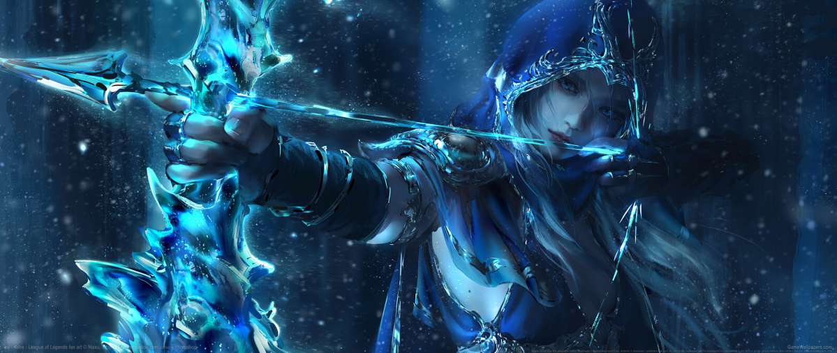 League of Legends fan art ultrawide achtergrond 15