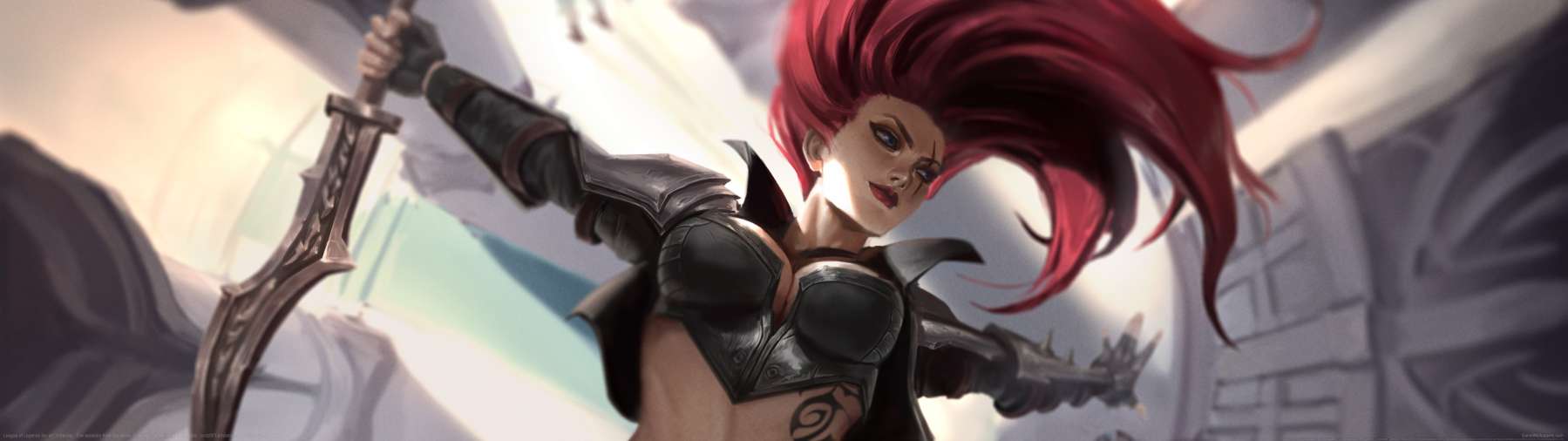 League of Legends fan art achtergrond