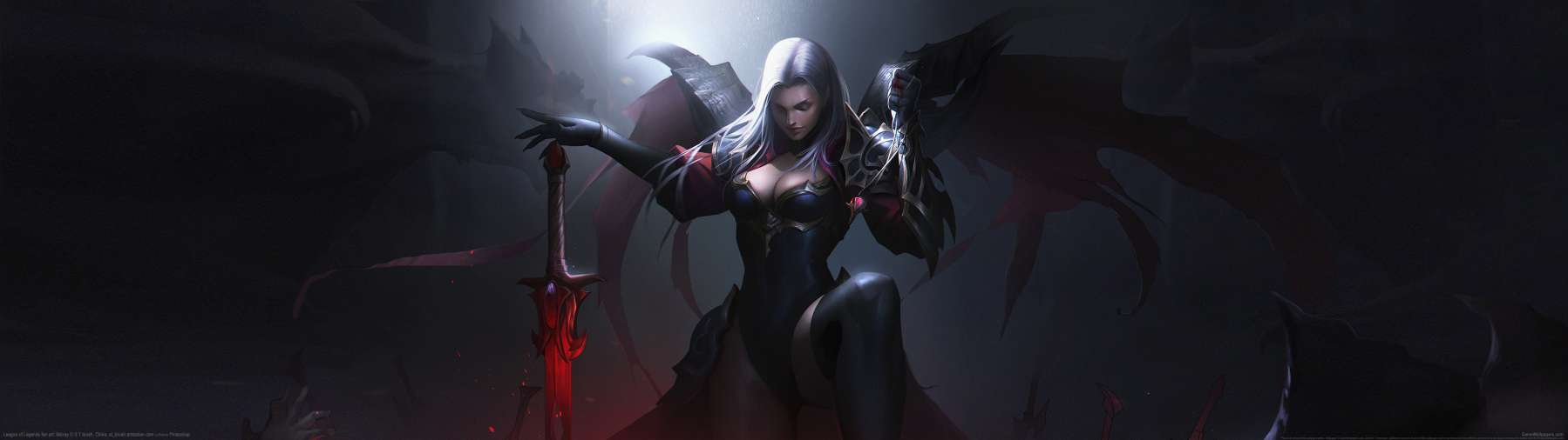 League of Legends fan art achtergrond