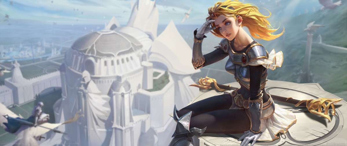 League of Legends fan art ultrawide achtergrond 24