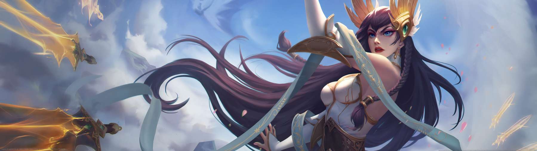 League of Legends fan art achtergrond