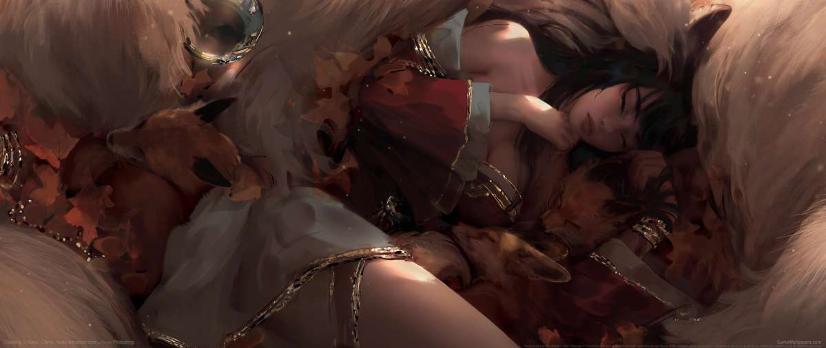 League of Legends fan art ultrawide achtergrond 28