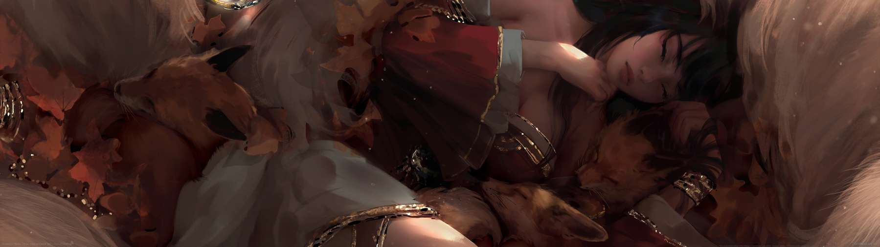 League of Legends fan art achtergrond