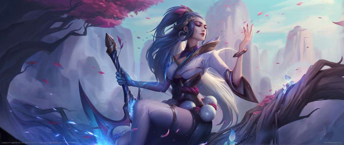 League of Legends fan art ultrawide achtergrond 29