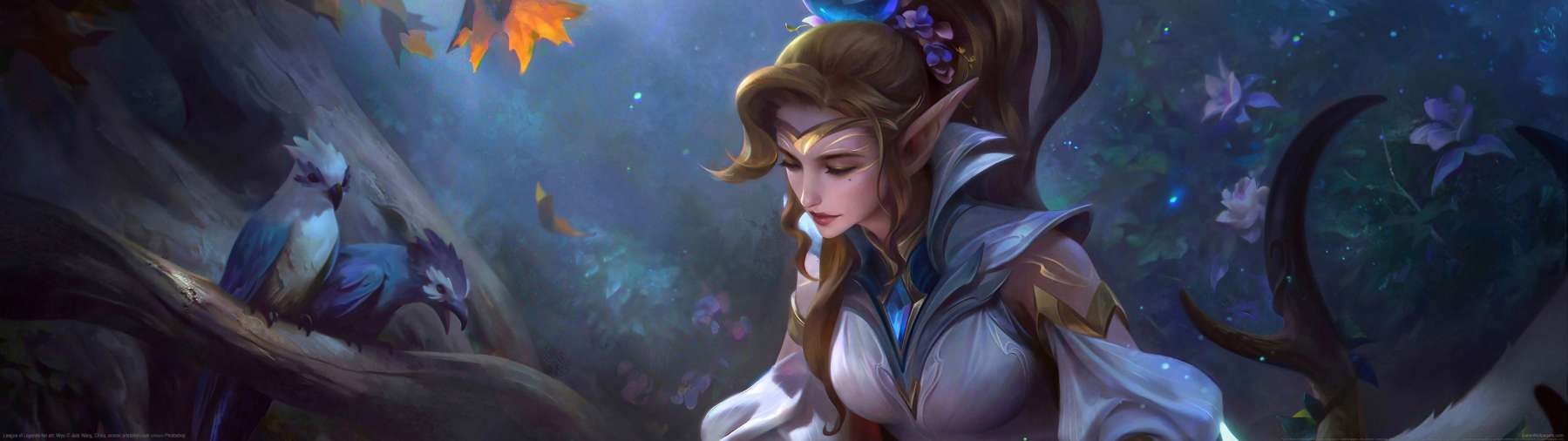 League of Legends fan art achtergrond