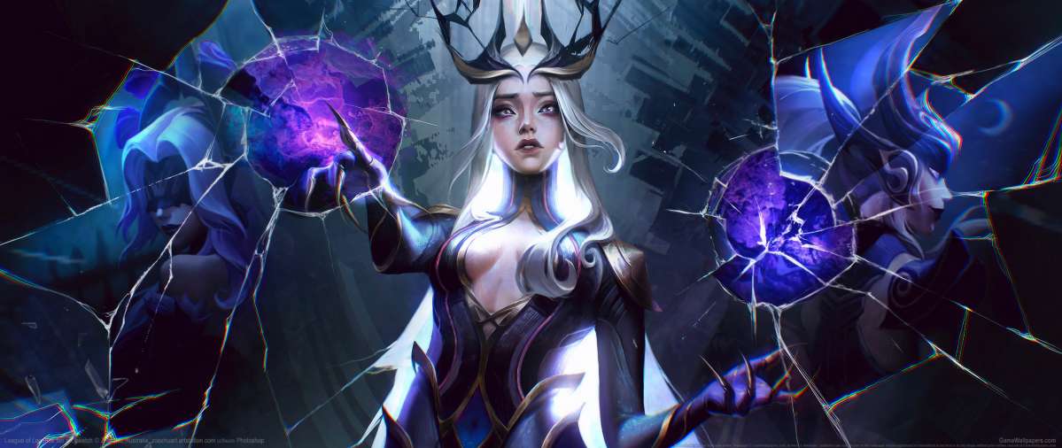 League of Legends fan art ultrawide achtergrond 40