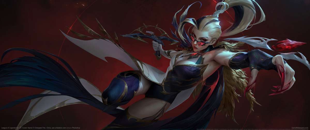 League of Legends fan art achtergrond