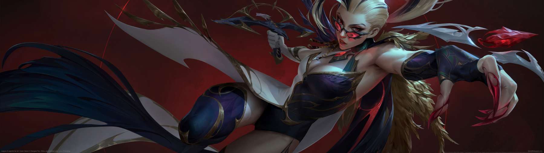 League of Legends fan art achtergrond