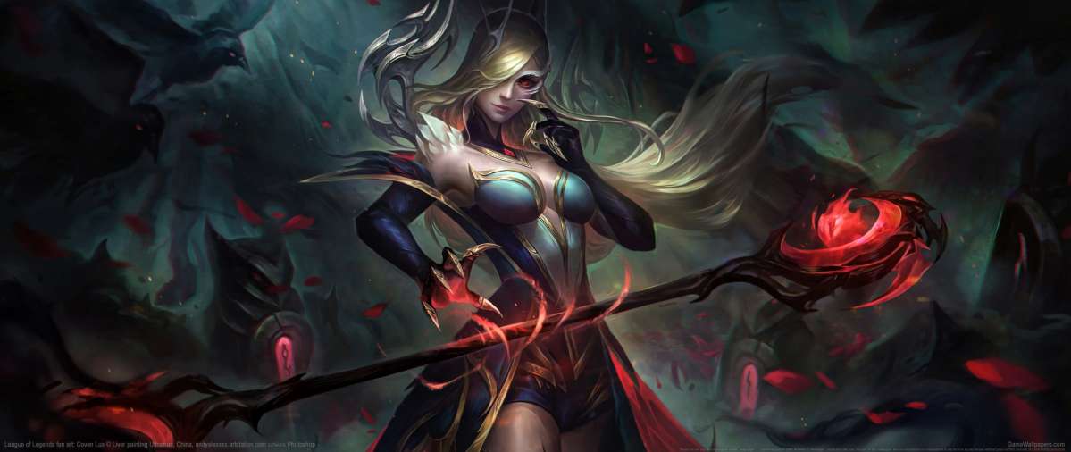 League of Legends fan art ultrawide achtergrond 46