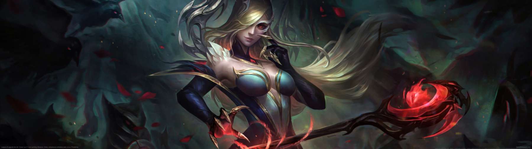 League of Legends fan art achtergrond