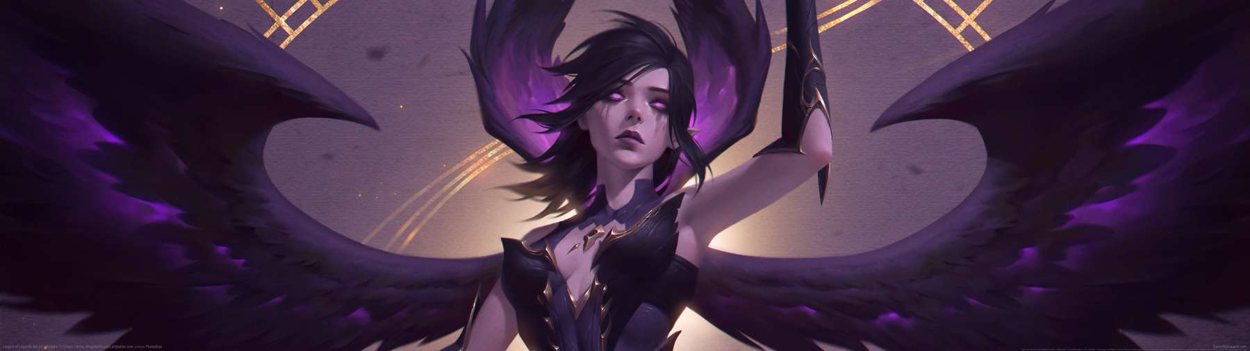 League of Legends fan art achtergrond