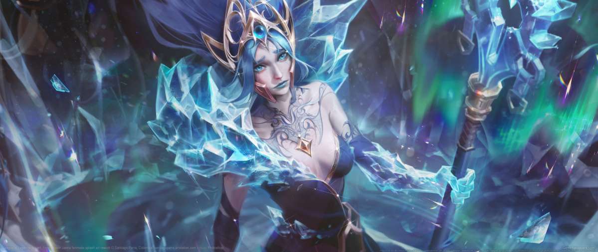 League of Legends fan art achtergrond