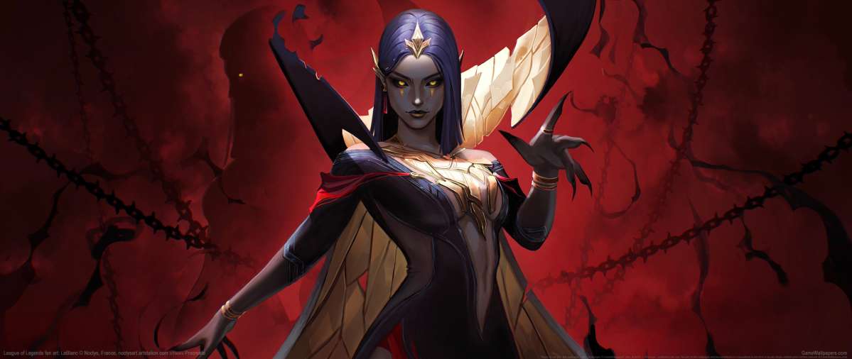 League of Legends fan art achtergrond