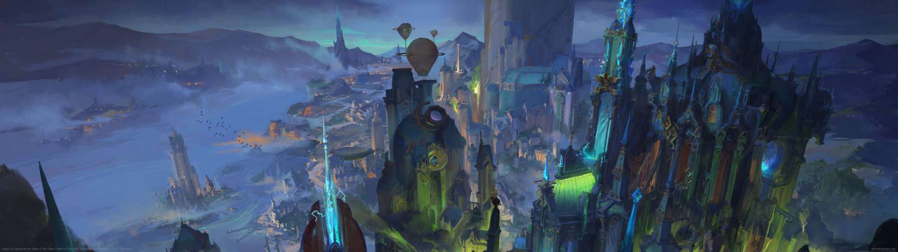 League of Legends fan art achtergrond