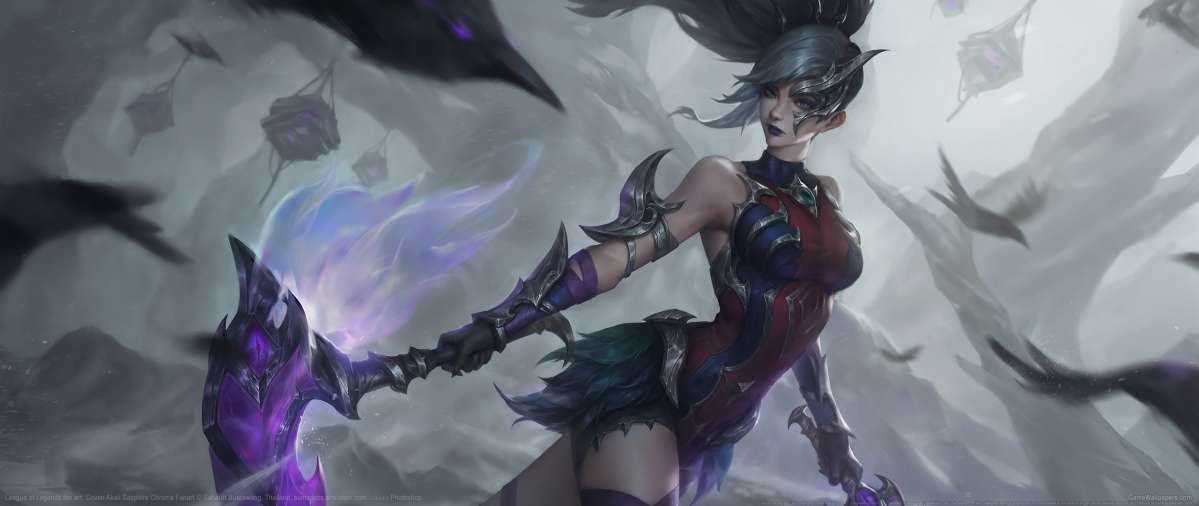 League of Legends fan art achtergrond