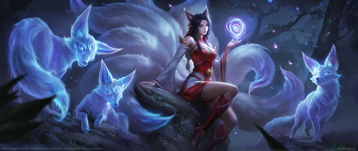League of Legends fan art achtergrond