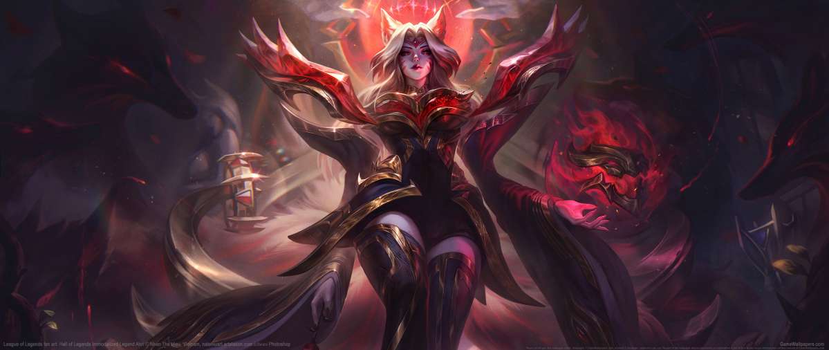 League of Legends fan art achtergrond