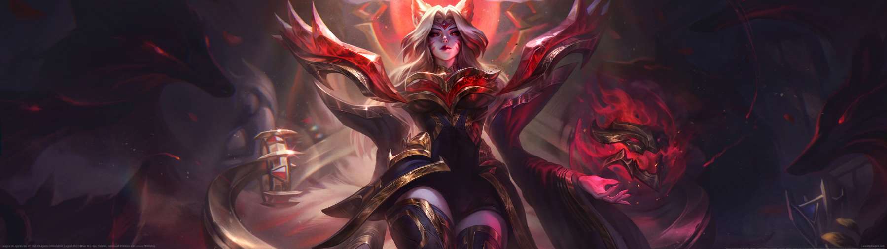 League of Legends fan art achtergrond