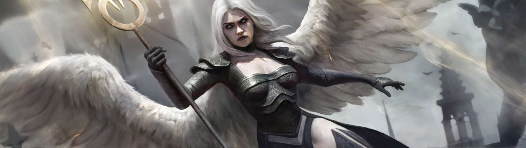Magic: The Gathering fan art superwide achtergrond 01