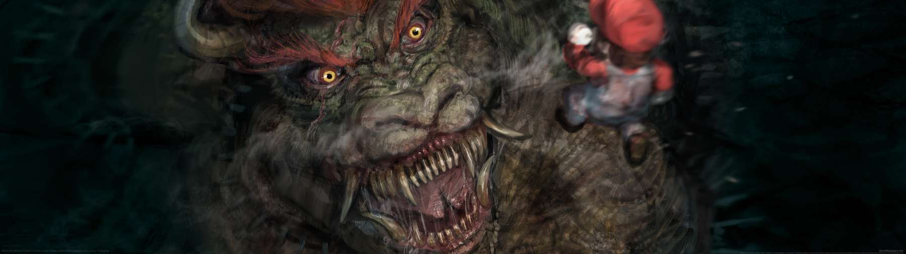 Mario fan art achtergrond