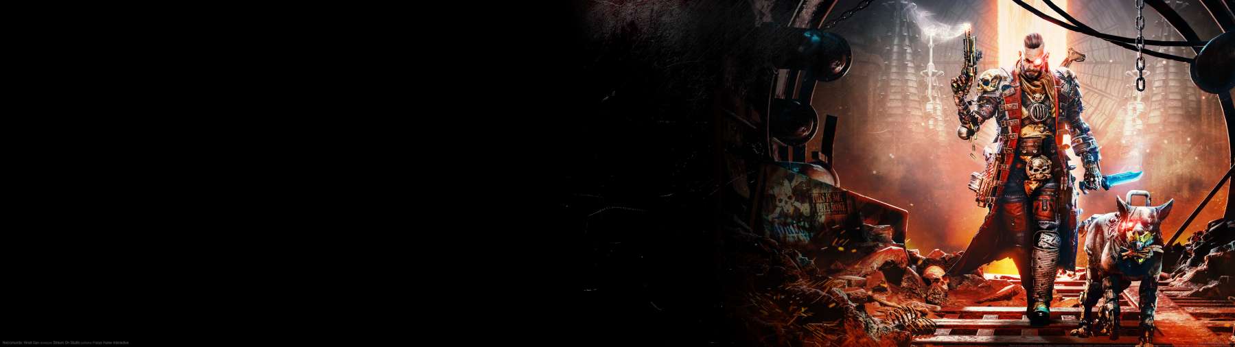 Necromunda: Hired Gun superwide achtergrond 01