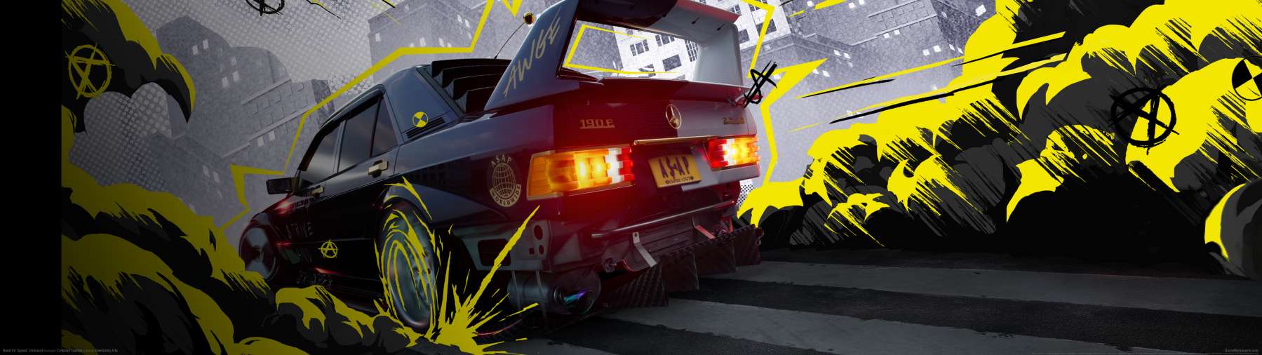 Need for Speed: Unbound superwide achtergrond 01