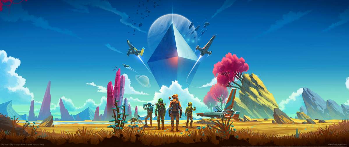 No Man's Sky ultrawide achtergrond 04