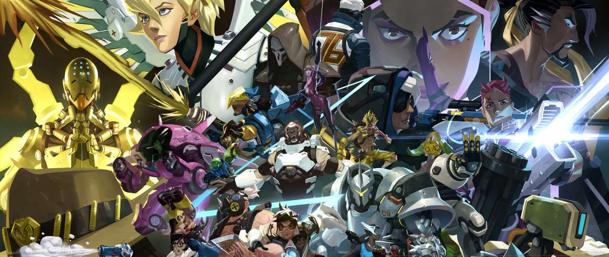 Overwatch ultrawide achtergrond 09