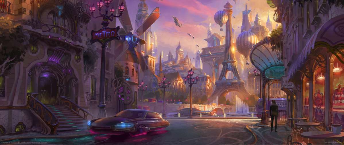 Overwatch ultrawide achtergrond 14