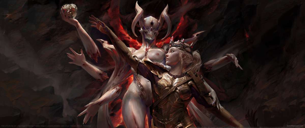 Path of Exile fan art achtergrond