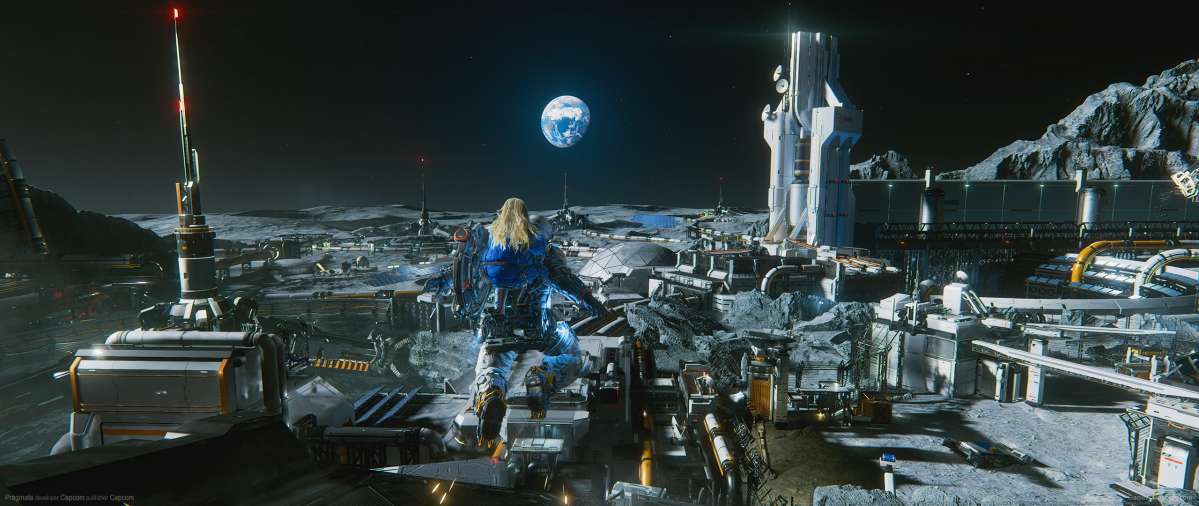 Pragmata ultrawide achtergrond 02