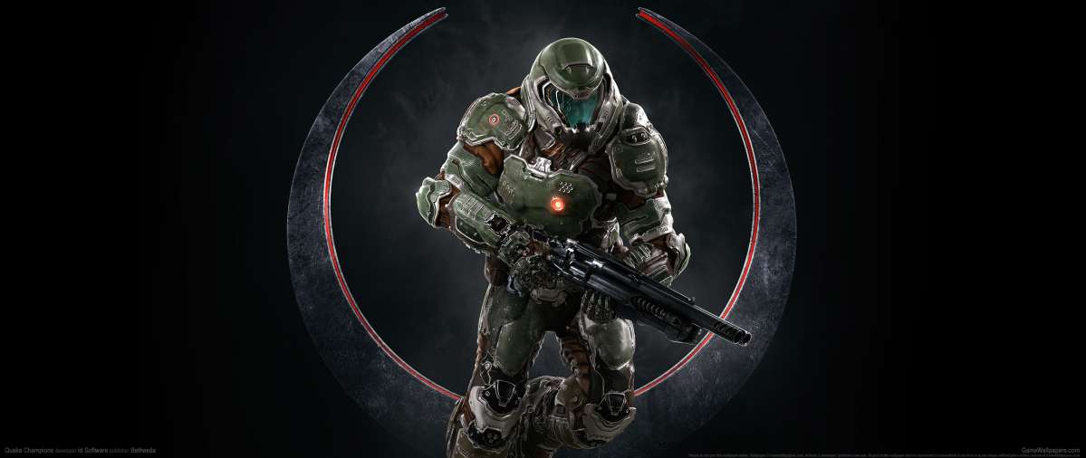 Quake Champions ultrawide achtergrond 07
