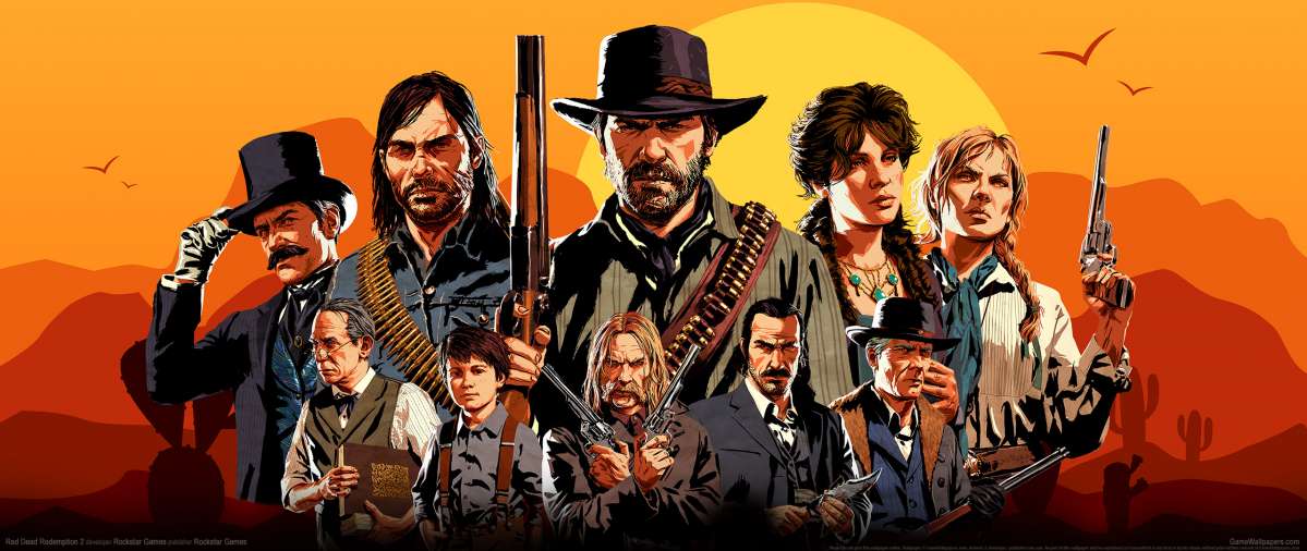 Red Dead Redemption 2 ultrawide achtergrond 03