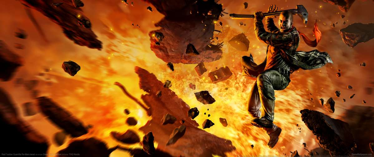 Red Faction: Guerrilla Re-Mars-tered achtergrond