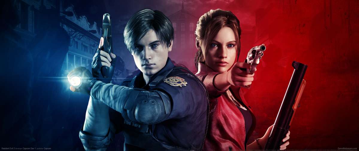 Resident Evil 2 ultrawide achtergrond 05