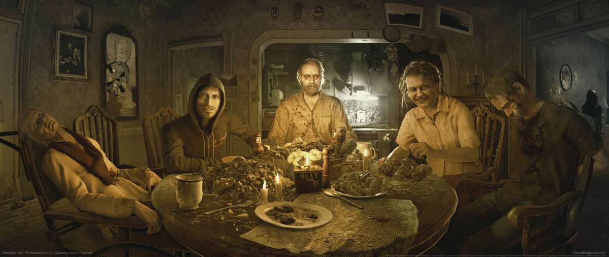 Resident Evil 7 Biohazard achtergrond