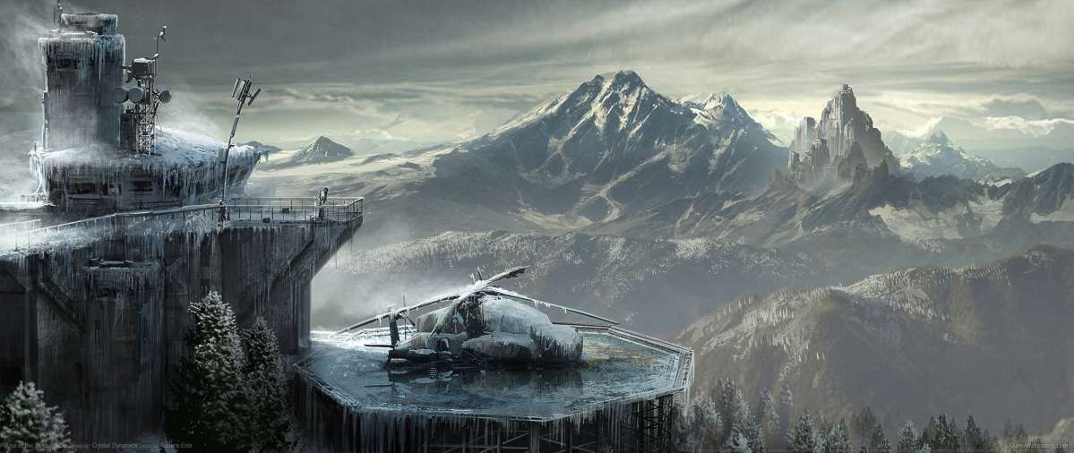 Rise of the Tomb Raider ultrawide achtergrond 04